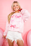 Wrapped With A Bow Sweatshirt, Pink