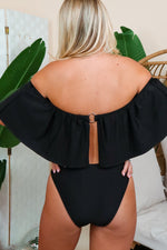 Trying To Keep Up Swimsuit, Black